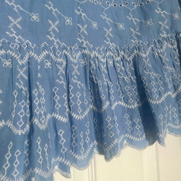 NWT Urban Outfitters Embroidered Eyelet blouse - Picture 3 of 11